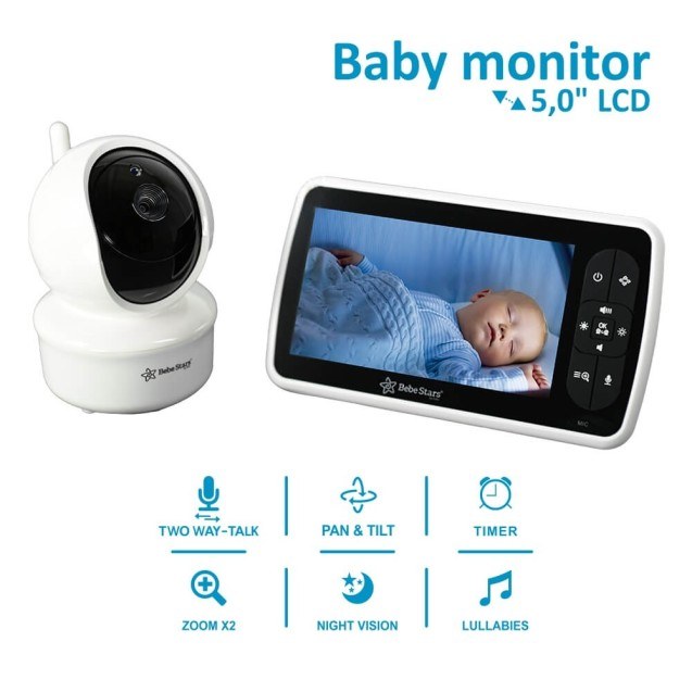 Ενδοεπικοιονωνία Bebe Stars με Κάμερα 5,0" 9505