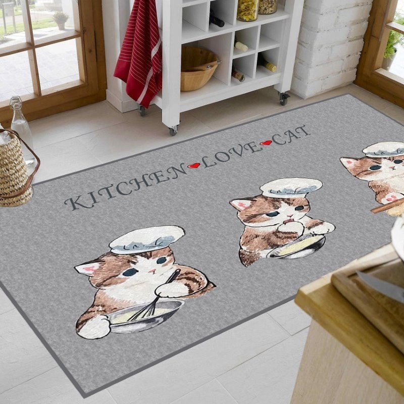 Χαλάκι Κουζίνας Dimcol Kitten 264 80x200