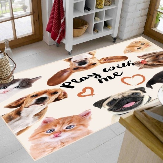 Χαλάκι Κουζίνας Dimcol Pets 265 80x200