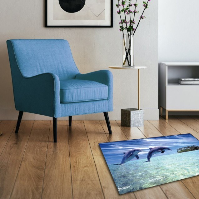 Αντιολισθητικό Πατάκι Dimcol Dolphins 260 60x100