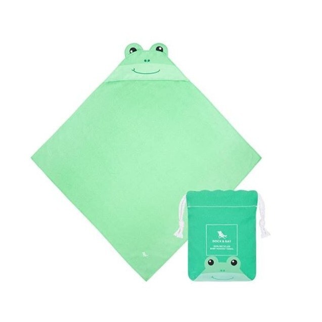 Βρεφική Κάπα Dock & Bay Frankie Frog 75x75