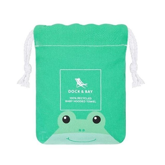 Βρεφική Κάπα Dock & Bay Frankie Frog 75x75