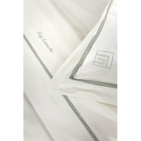 Σετ Σεντόνια King Size 4 Τεμαχίων Guy Laroche Blend Silver-Ivory 270x280