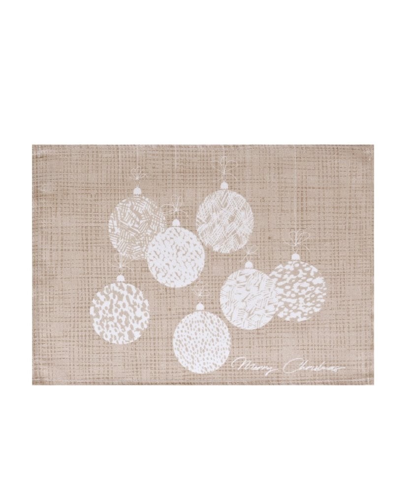 Σετ Σουπλά 4 Τεμαχίων Kentia Snow 220 33x45