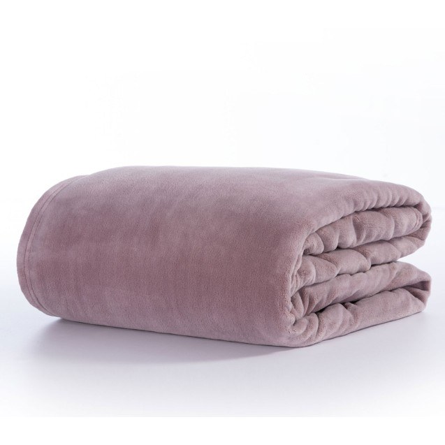 Κουβέρτα Fleece Υπέρδιπλη Nef-Nef Cosy Mauve...