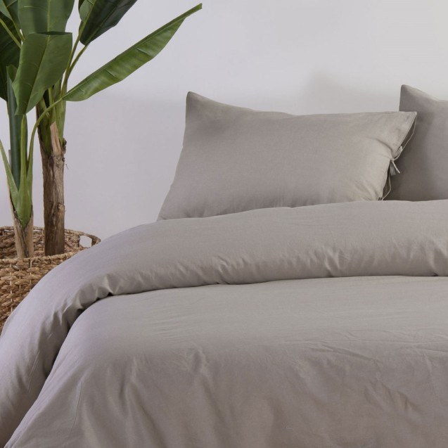 Σεντόνι Μονό Nef-Nef Cotton-Linen Beige 170x270