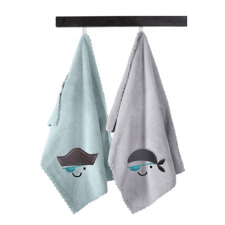 Σετ Βρεφικές Πετσέτες 2 Τεμαχίων Guy Laroche Baby Towels Boy Set 4 35x50