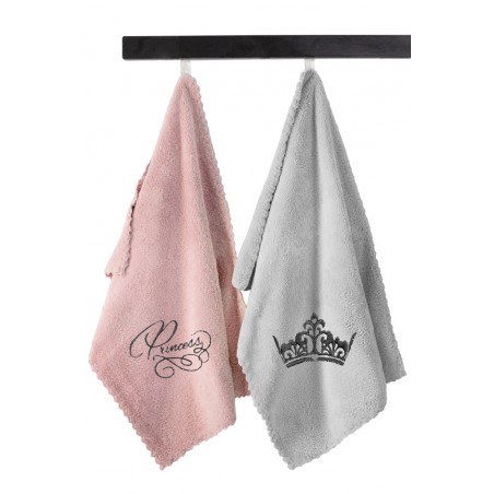 Σετ Βρεφικές Πετσέτες 2 Τεμαχίων Guy Laroche Baby Towels Girl Set 2 35x50