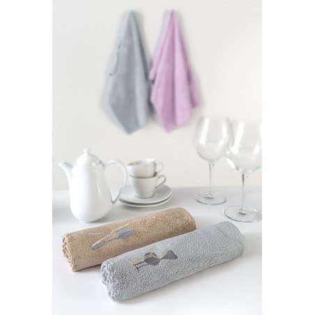 Σετ Πετσέτες Κουζίνας 2 Τεμαχίων Guy Laroche Gourmet Kitchen Set 17 35x50