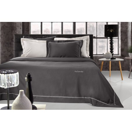 Σετ Παπλωματοθήκη King Size 3 Τεμαχίων Guy Laroche Blend Anthracite 260x260