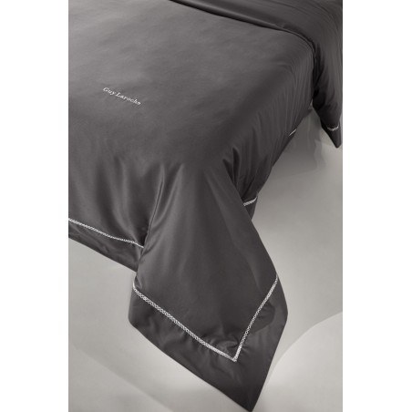 Σετ Παπλωματοθήκη King Size 3 Τεμαχίων Guy Laroche Blend Anthracite 260x260