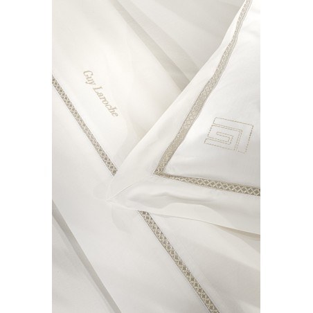 Σετ Παπλωματοθήκη King Size 3 Τεμαχίων Guy Laroche Blend Ecru-Ivory 260x260