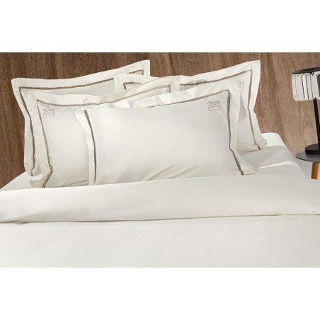 Σετ Παπλωματοθήκη King Size 3 Τεμαχίων Guy Laroche Blend Taupe-Ivory 260x260