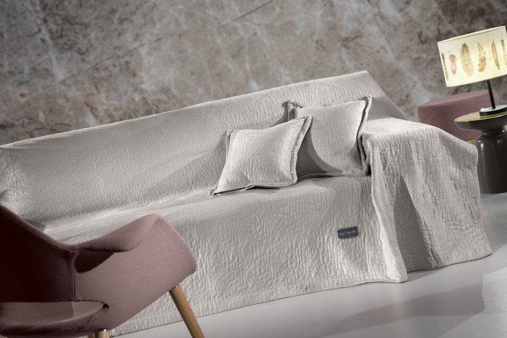 Σετ Ριχτάρι Πολυθρόνας και Μαξιλαροθήκη Διακόσμησης Guy Laroche Avon Elephant 170x150