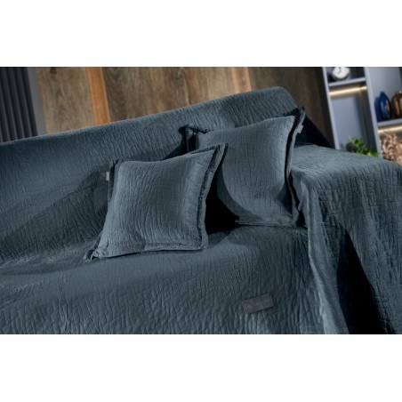 Σετ Ριχτάρι Πολυθρόνας και Μαξιλαροθήκη Διακόσμησης Guy Laroche Avon Emerald 170x150