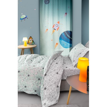 Σετ Παιδικά Σεντόνια Μονά 3 Τεμαχίων Guy Laroche Cosmic 160x250