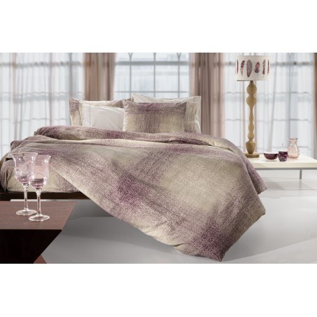 Σετ Σεντόνια Φανελένια Μονά 3 Τεμαχίων Guy Laroche Joel Aubergine 170x265