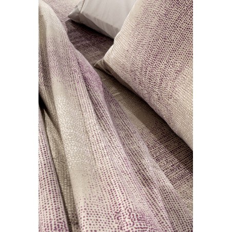 Σετ Σεντόνια Φανελένια Μονά 3 Τεμαχίων Guy Laroche Joel Aubergine 170x265