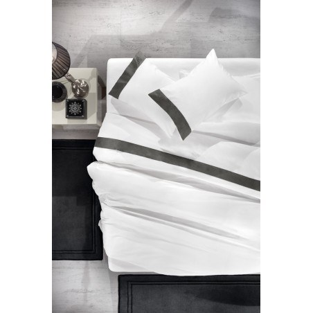 Σετ Ταπέτα Κρεβατοκάμαρας 2 Τεμαχίων Guy Laroche Softy Black 60x120