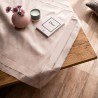 Καρέ Gofis Home Gwenyth Shell Beige 426/47 85x85