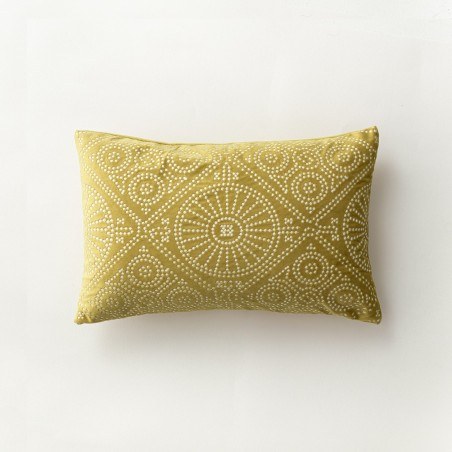 Μαξιλαροθήκη Διακόσμησης Gofis Home Cressida Champagne Green 139/37 30x45