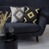 Μαξιλάρι Διακόσμησης Nima Aziza Dark Gray 45x45