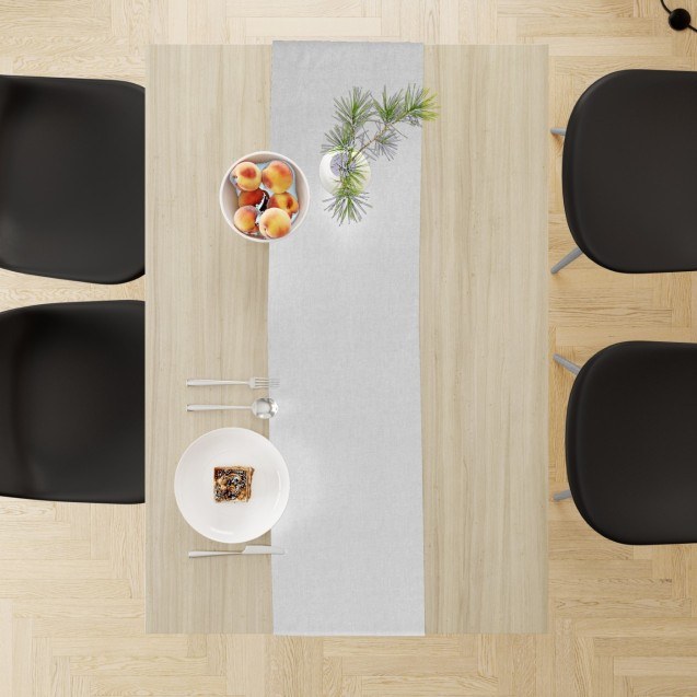 Runner Dimcol Panama White 40x180