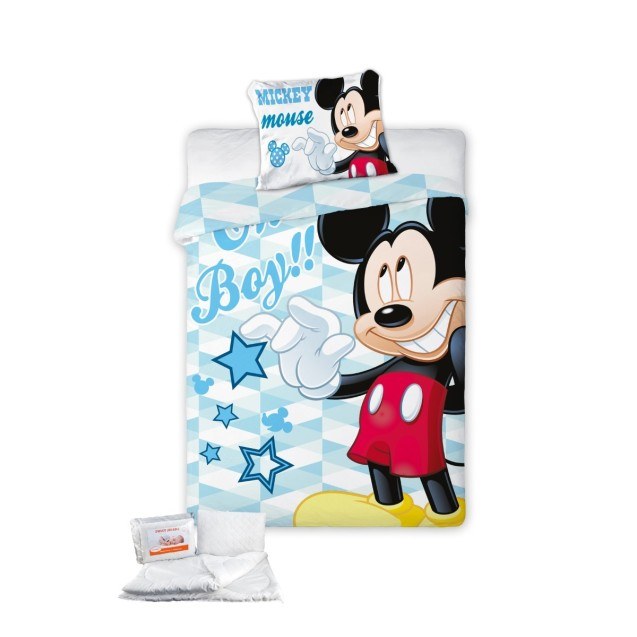 Σετ Πάπλωμα & Παπλωματοθήκη Κούνιας 4 Τεμαχίων...