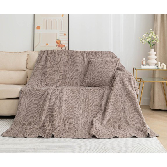 Ριχτάρι Διθέσιου Silk Fashion NX201 Beige 180x250