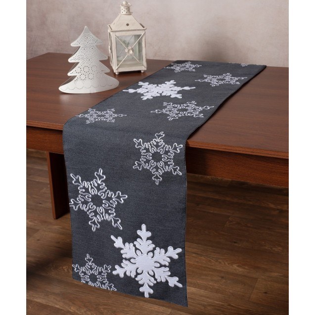 Χριστουγεννιάτικο Runner Silk Fashion NW348...