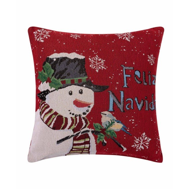 Χριστουγεννιάτικη Μαξιλαροθήκη Διακόσμησης Silk...