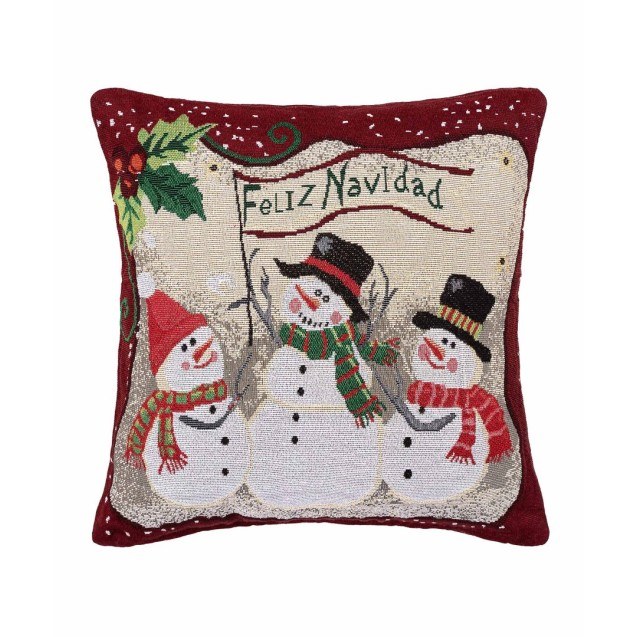 Χριστουγεννιάτικη Μαξιλαροθήκη Διακόσμησης Silk...