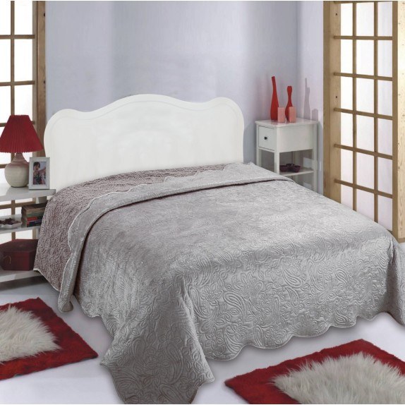 Κουβέρτα Βελούδο Μονή Silk Fashion NX2211 Beige 160x220