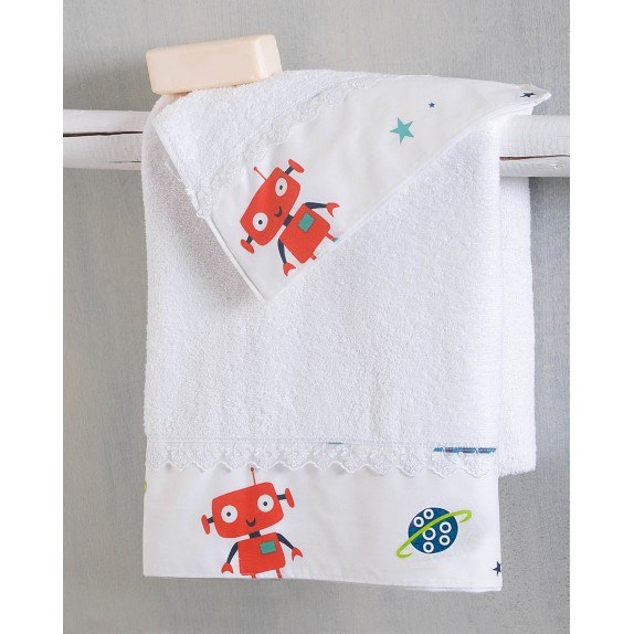 Σετ Βρεφικές Πετσέτες 2 Τεμαχίων Rythmos Astronio