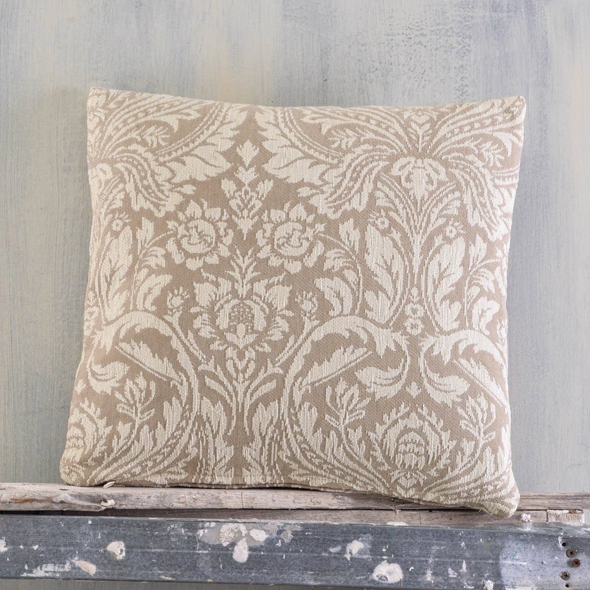 Μαξιλαροθήκη Διακόσμησης Rythmos Vilano Εκρού-Μπεζ 40x40