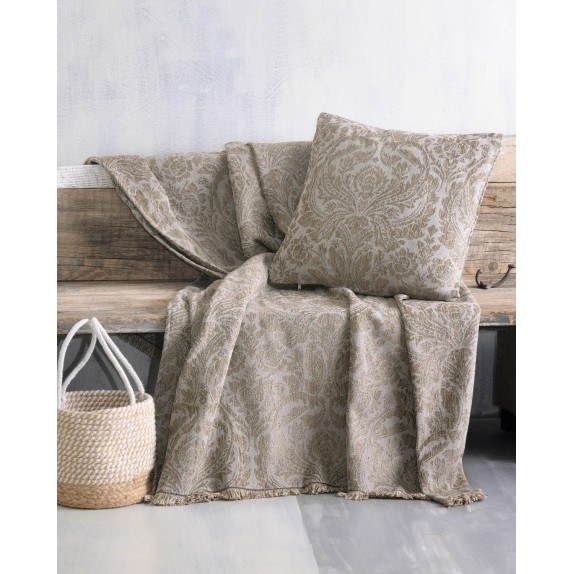 Ριχτάρι Τριθέσιου Rythmos Vilano Καφέ 180x280