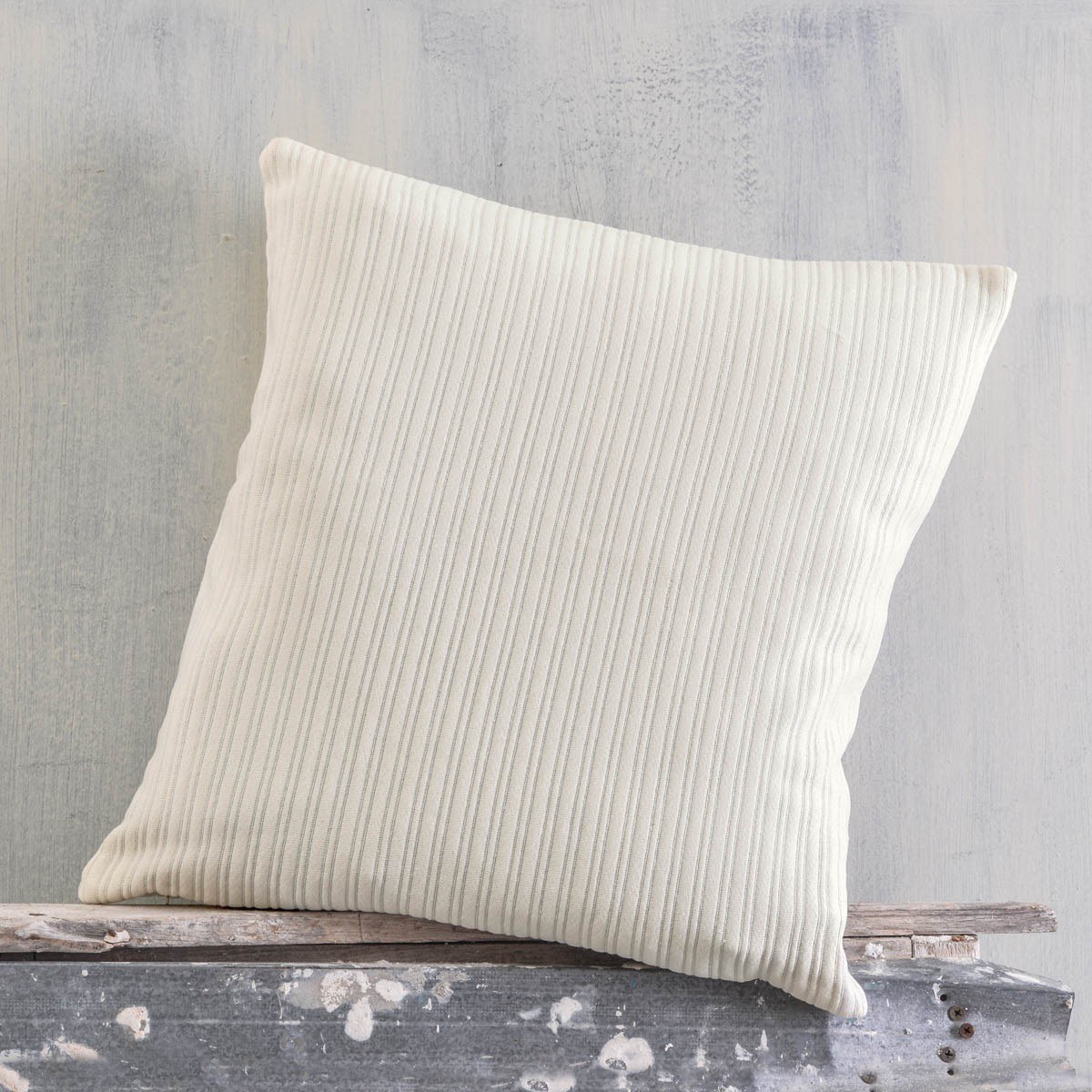 Μαξιλαροθήκη Διακόσμησης Rythmos Lines Εκρού 40x40