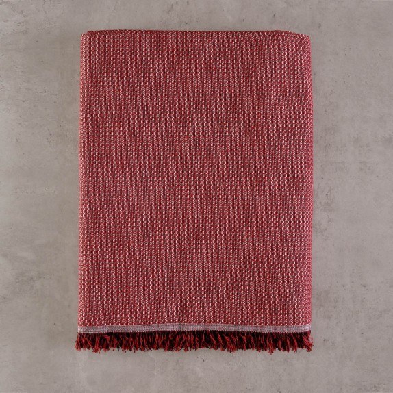 Ριχτάρι Τριθέσιου Rythmos Luna Μπορντό 180x280