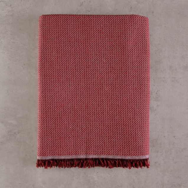 Ριχτάρι Τριθέσιου Rythmos Luna Μπορντό 180x280