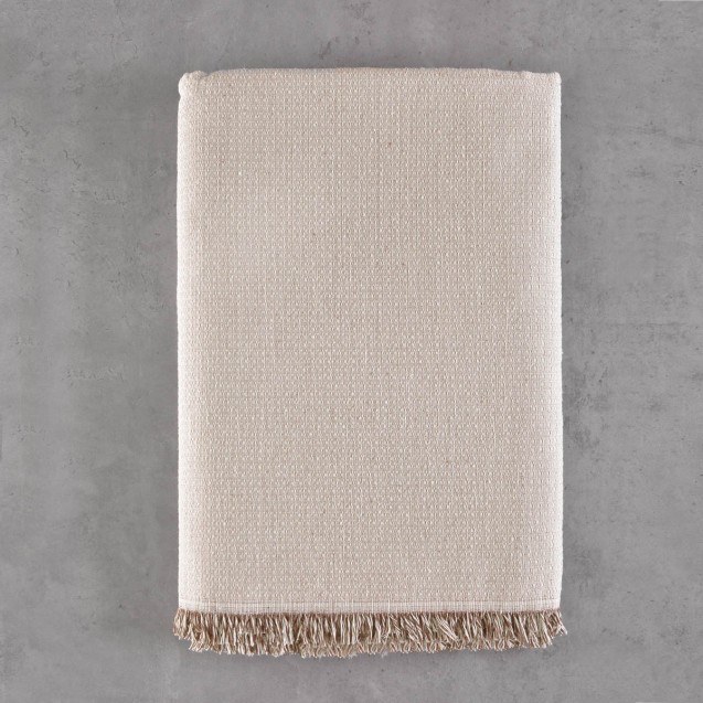 Ριχτάρι Τριθέσιου Rythmos Luna Μπεζ 180x280