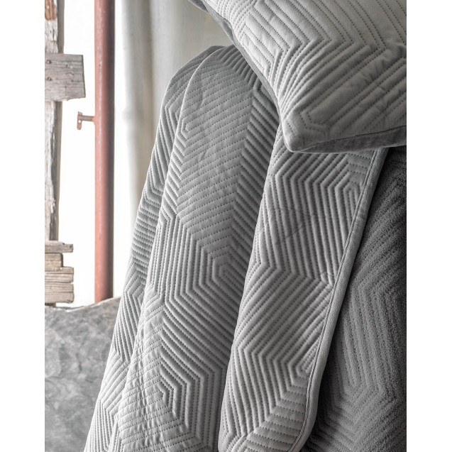 Ριχτάρι Τετραθέσιου Rythmos Selma Γκρι 180x330