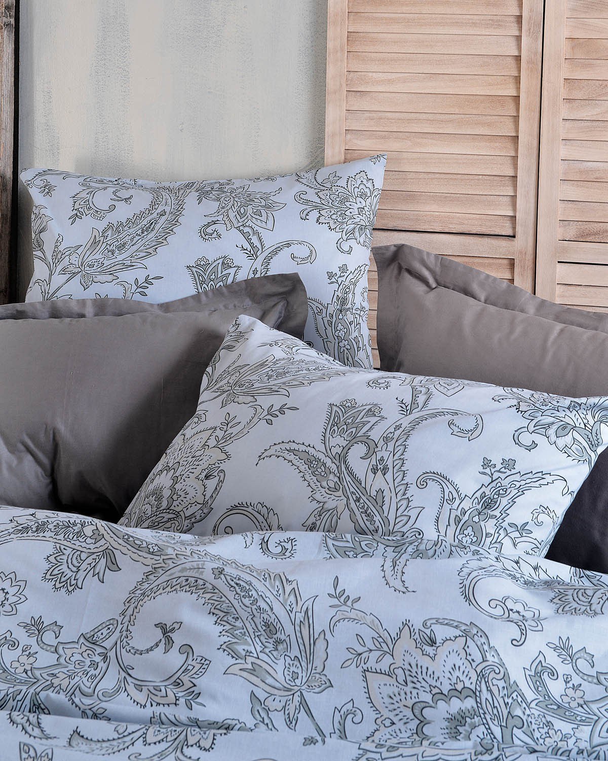 Σετ Μαξιλαροθήκες 2 Τεμαχίων Rythmos Klavio Μωβ 50x70