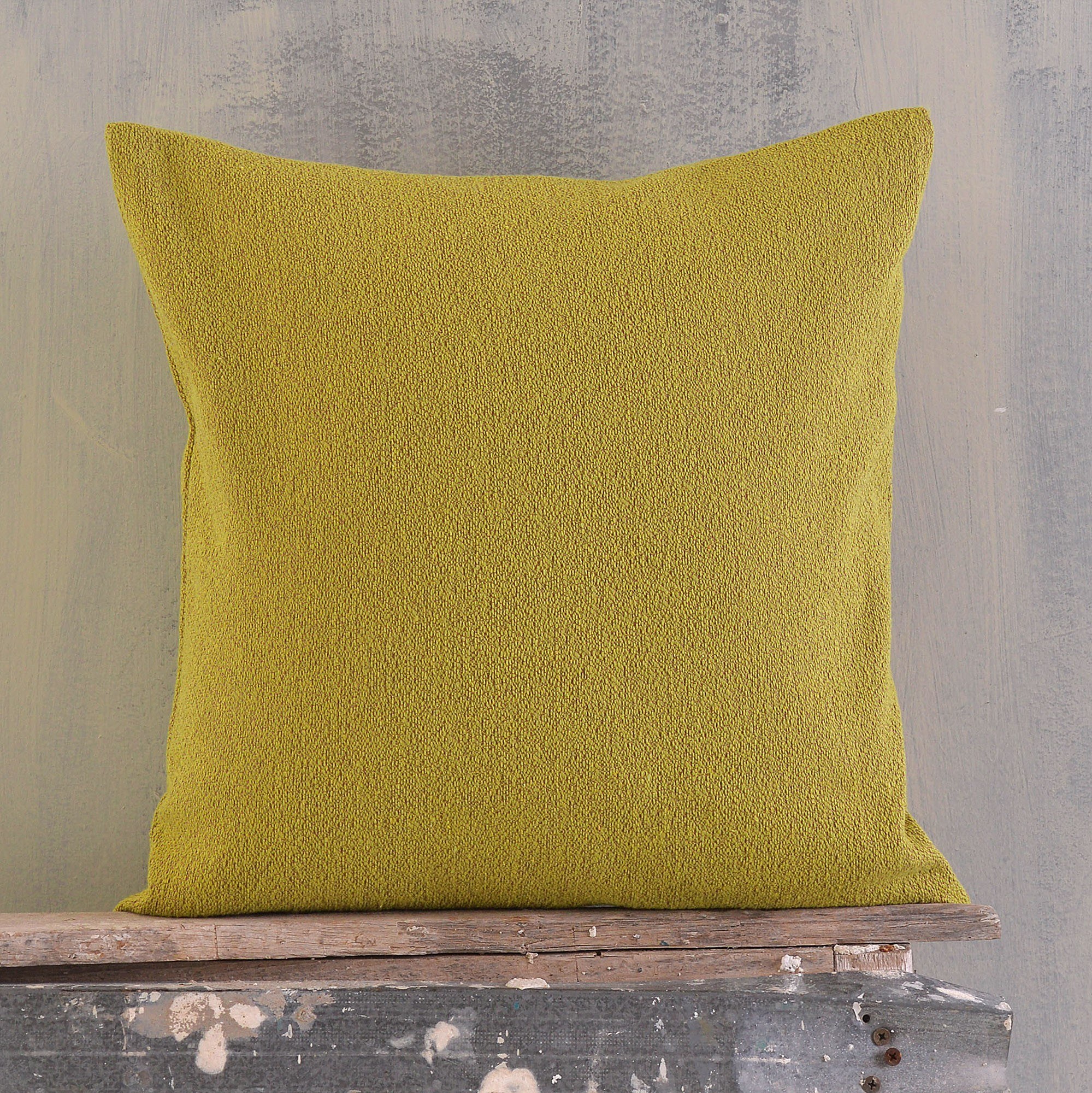 Μαξιλαροθήκη Διακόσμησης Rythmos Sebastiao Μουσταρδί 40x40