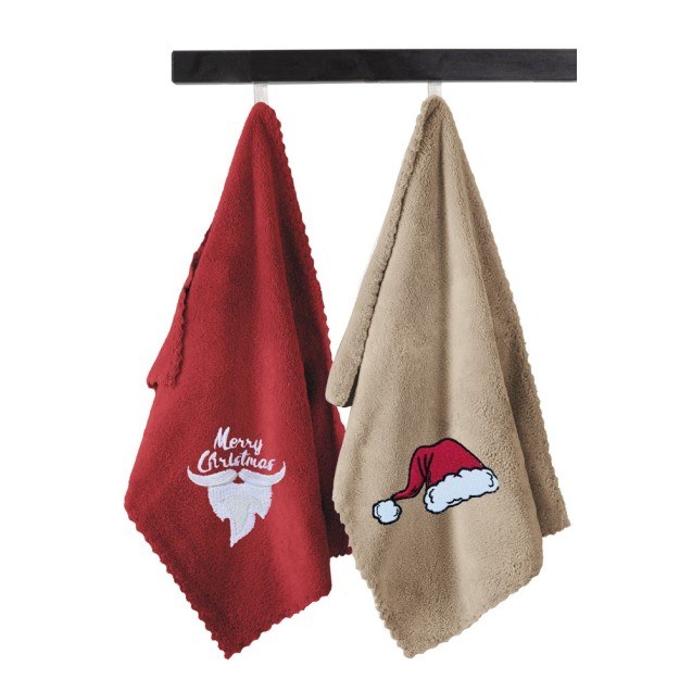 Σετ Πετσέτες 2 Τεμαχίων Saint Clair Christmas...