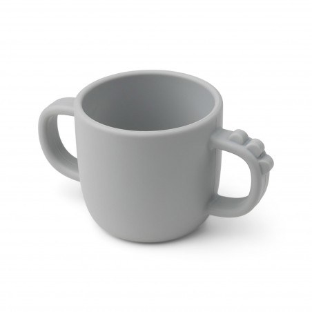 Παιδική Κούπα με Χερούλια Done By Deer Croco Grey BR75630