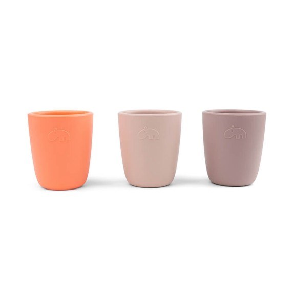 Σετ Παιδικά Ποτηράκια Σιλικόνης 3 Τεμαχίων Done by Deer...