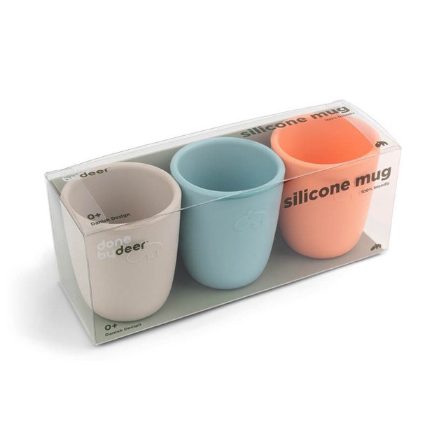 Σετ Παιδικά Ποτηράκια Σιλικόνης 3 Τεμαχίων Done...
