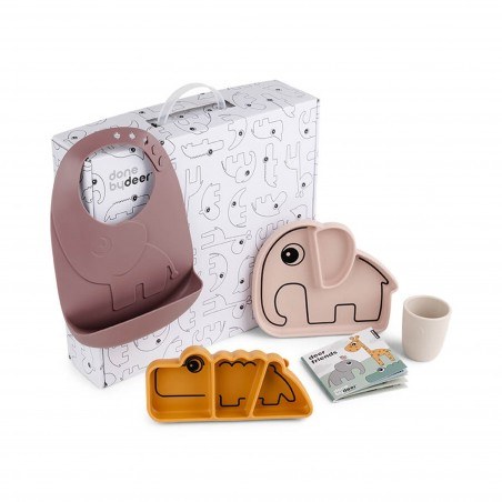 Παιδικό Σετ Φαγητού 4 Τεμαχίων Done By Deer Friends Powder Mix BR76653