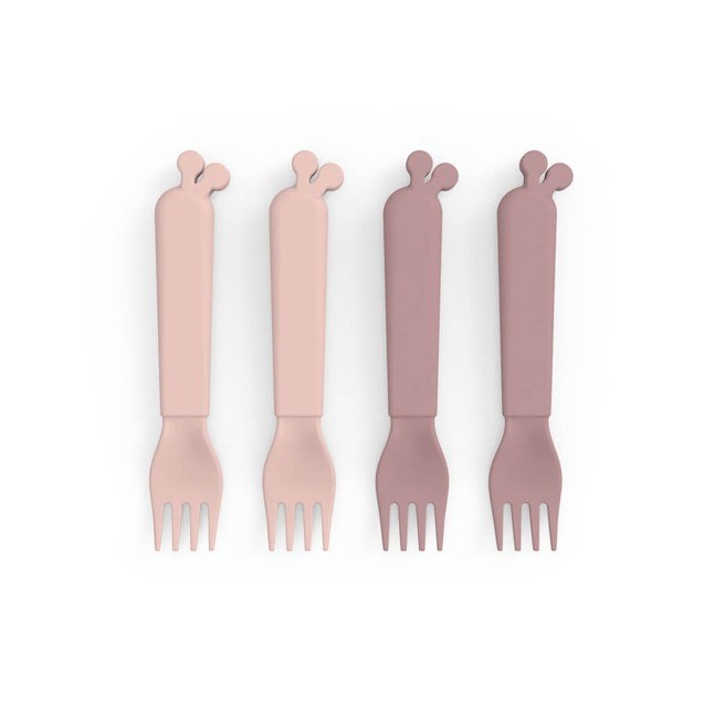 Σετ Παιδικά Πηρούνια Σιλικόνης 4 Τεμαχίων Done...