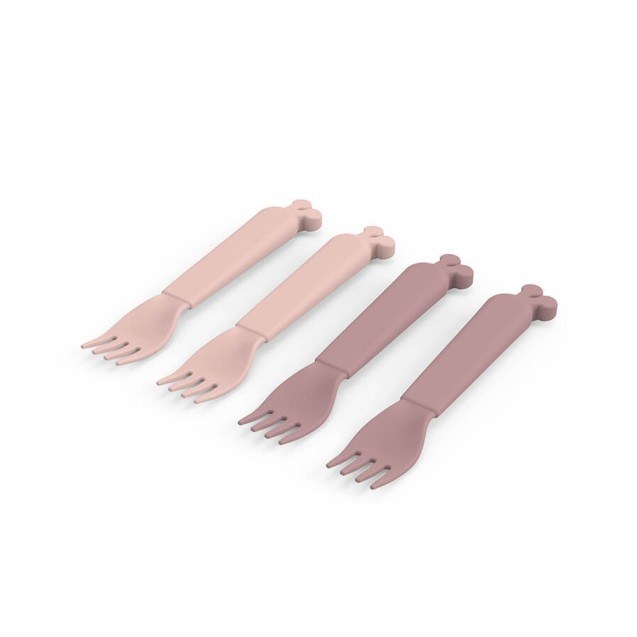 Σετ Παιδικά Πηρούνια Σιλικόνης 4 Τεμαχίων Done...